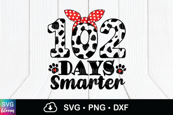 102 Days Smarter Girl Back to School Svg: A Versatile Digital Resource for Creative Projects