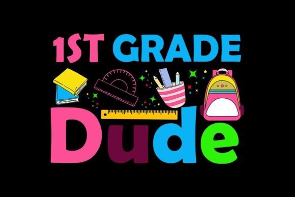 1st Grade Back to School Sublimation