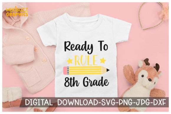 8th Grade Back to School Cricut SVG for Creative Projects