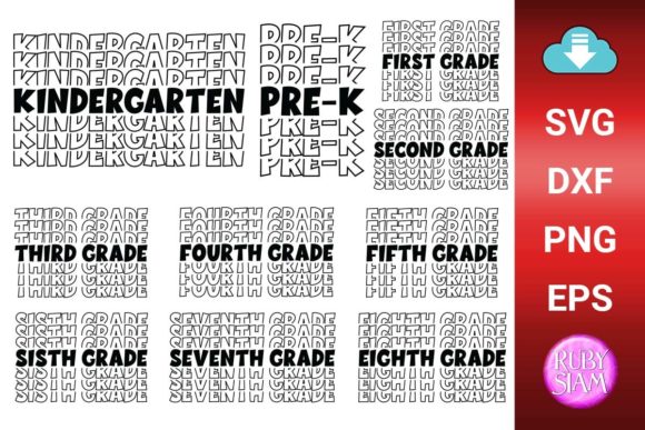 Back to School Grade Bundle SVG: A Versatile Resource for Educators and Creators
