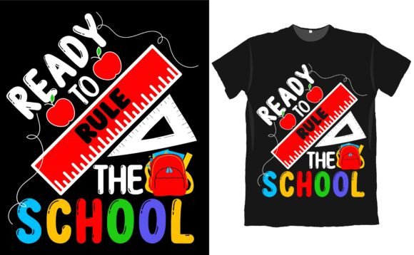 Back to School Kids T Shirt Design That Makes a Statement