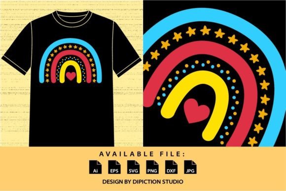 Back to School Rainbow Shirt SVG: A Creative Resource for Crafters and Designers