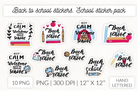 Back to School Stickers: A Fun and Functional Way to Welcome the New Academic Year