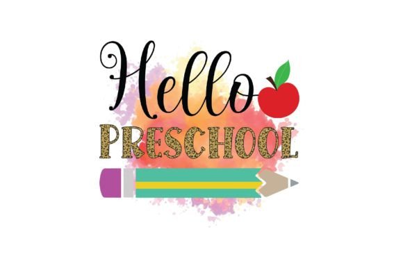 Hello Preschool PNG Back to School PNG: A Versatile Digital Asset for Creative Projects